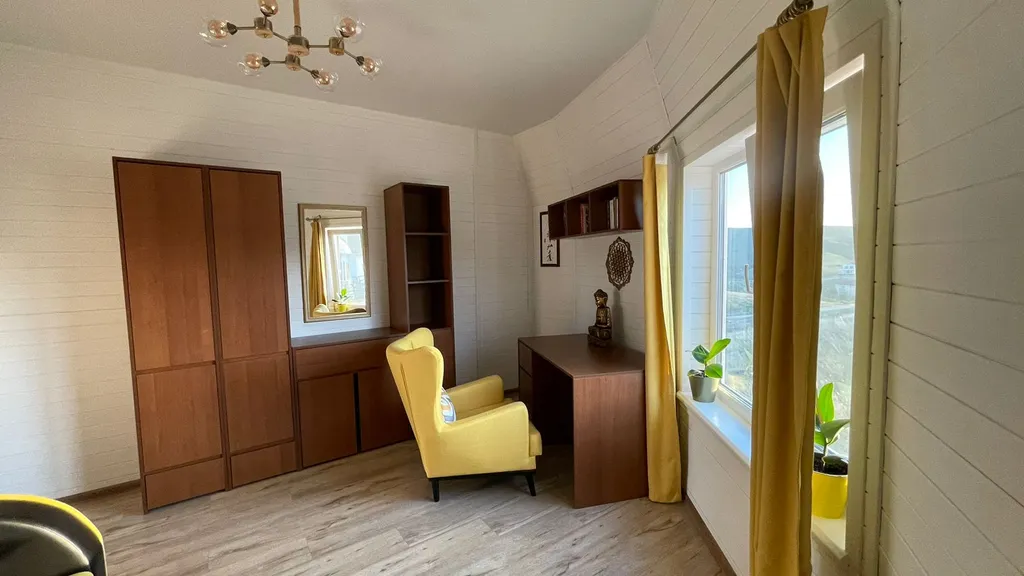 Купольный дом с видом на горы и море