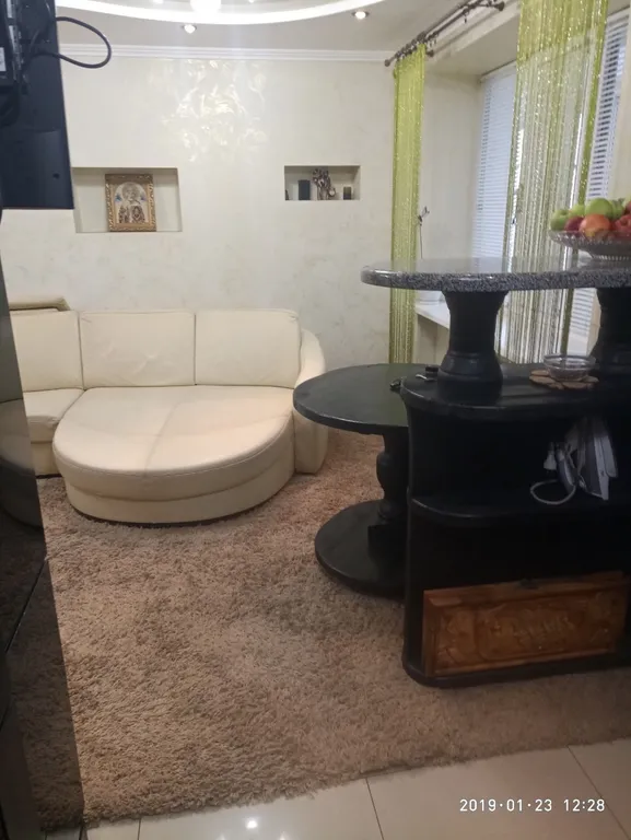 Студия в центре с видом на остров Хортица и реку Днепр