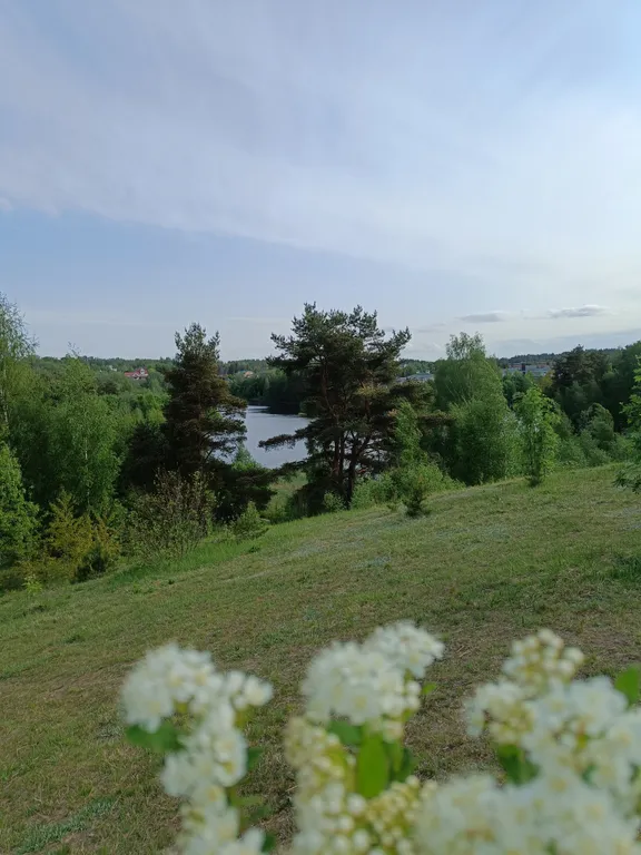 Красивый уютный дом у озера