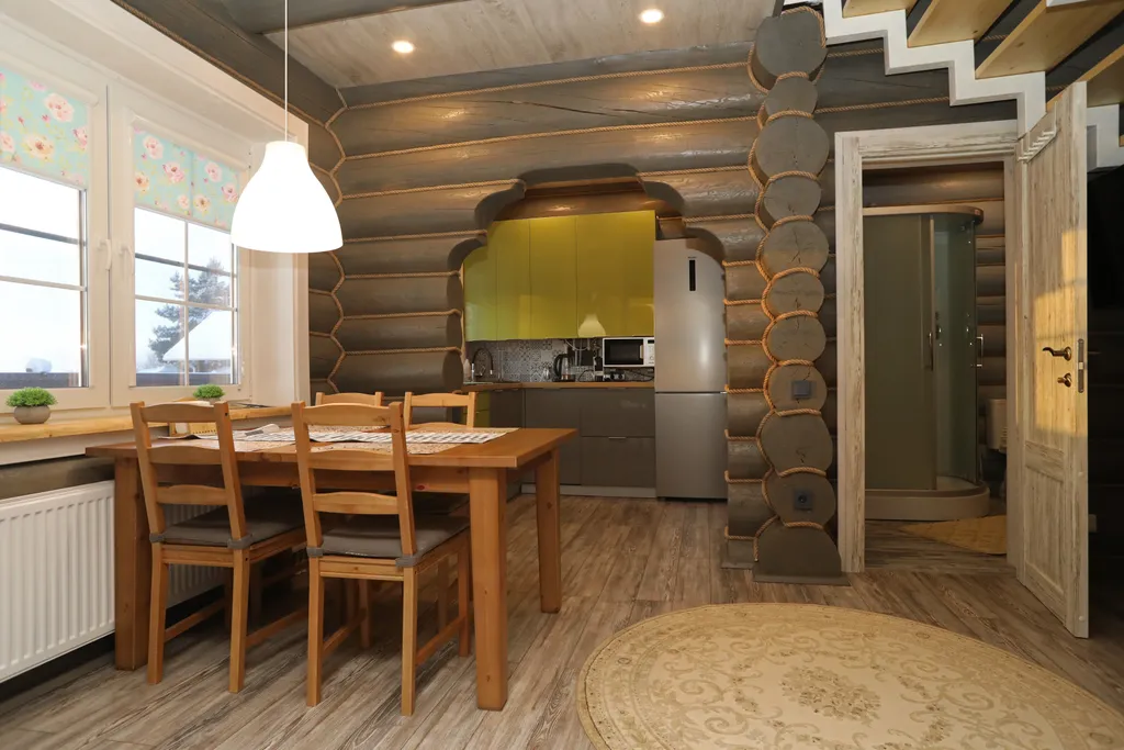 Бревенчатый коттедж