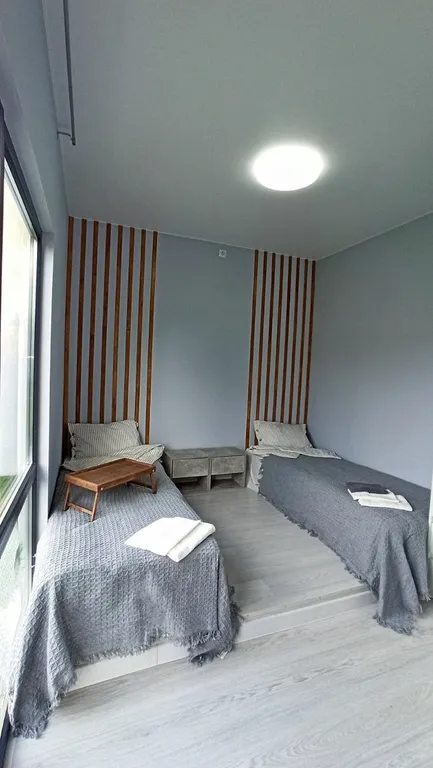 Уютный домик для двоих с отдельными спальными местами