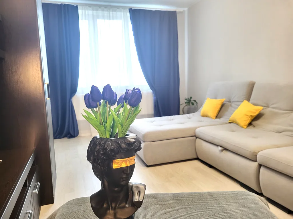 Квартира Большая двухкомнатная квартира рядом аэропорт, трасса М4 — Краснодар