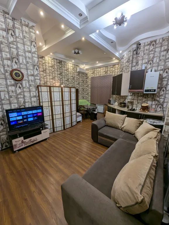 Квартира Квартира Cтудия на первой линии у моря со всеми удобствами — Адлер