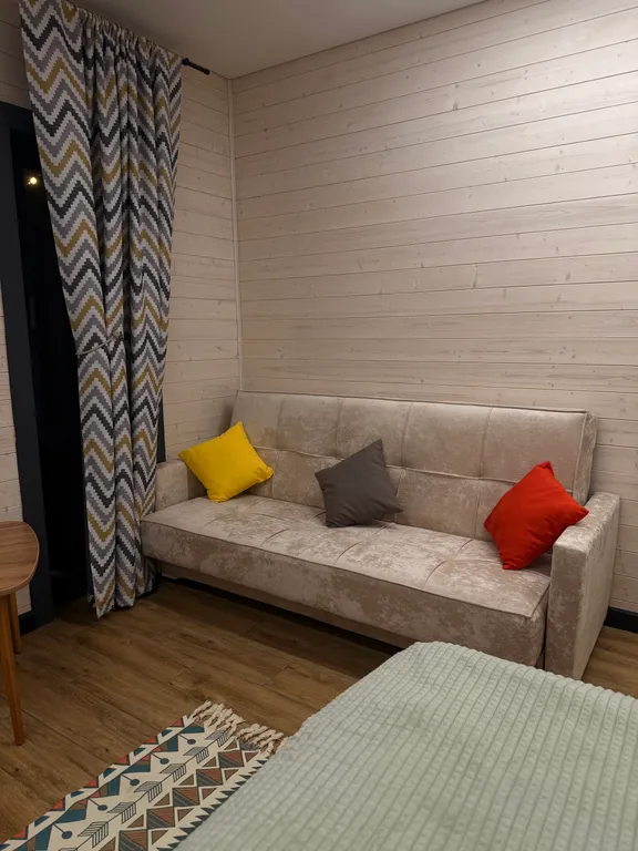 Гостевой дом с баней и чаном в лесу