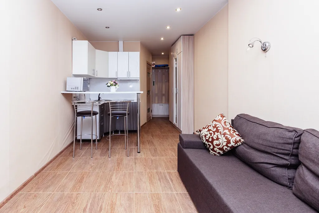 Квартира Квартира Студия в ЖК Малибу с видом на горы — Адлер