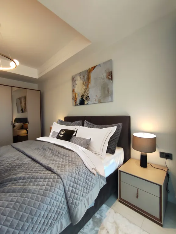 Квартира 1+1 в Azura World c видом на бассейн и аквапарком