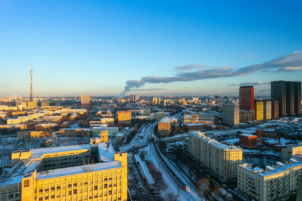Квартира Квартира Видовая студия у метро Дмитровская — Москва