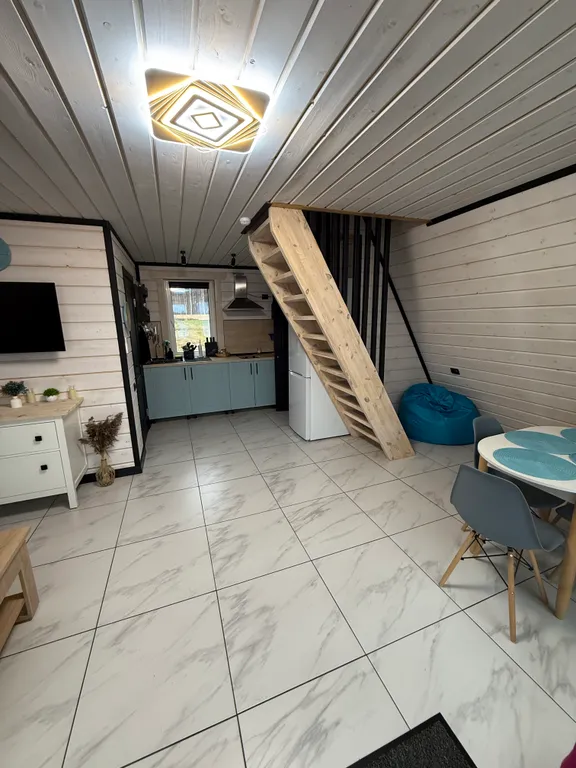 Загородный дом с баней и чаном