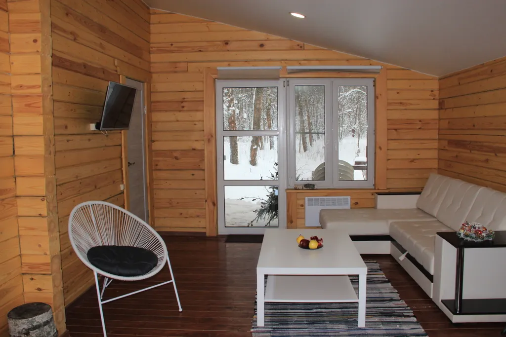 Шале в лесу в Подмосковье со всеми удобствами