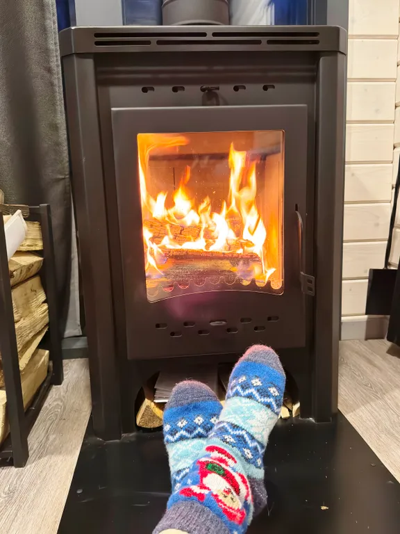 Новый комфортабельный дом для отдыха на берегу лесного озера