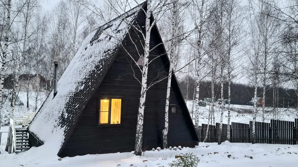 З-комнатный дом У Озера в лесу