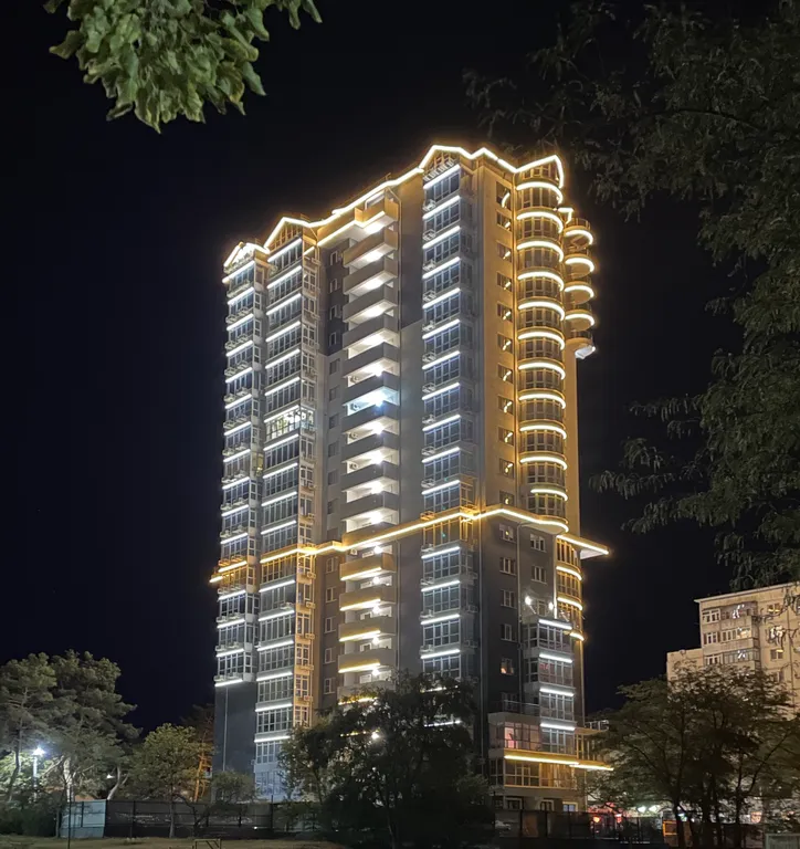 Квартира Квартира Стильная студия с балконом у моря — Геленджик