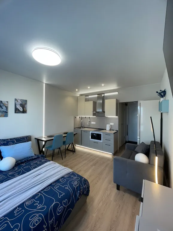 Новая уютная студия с панорамным видом