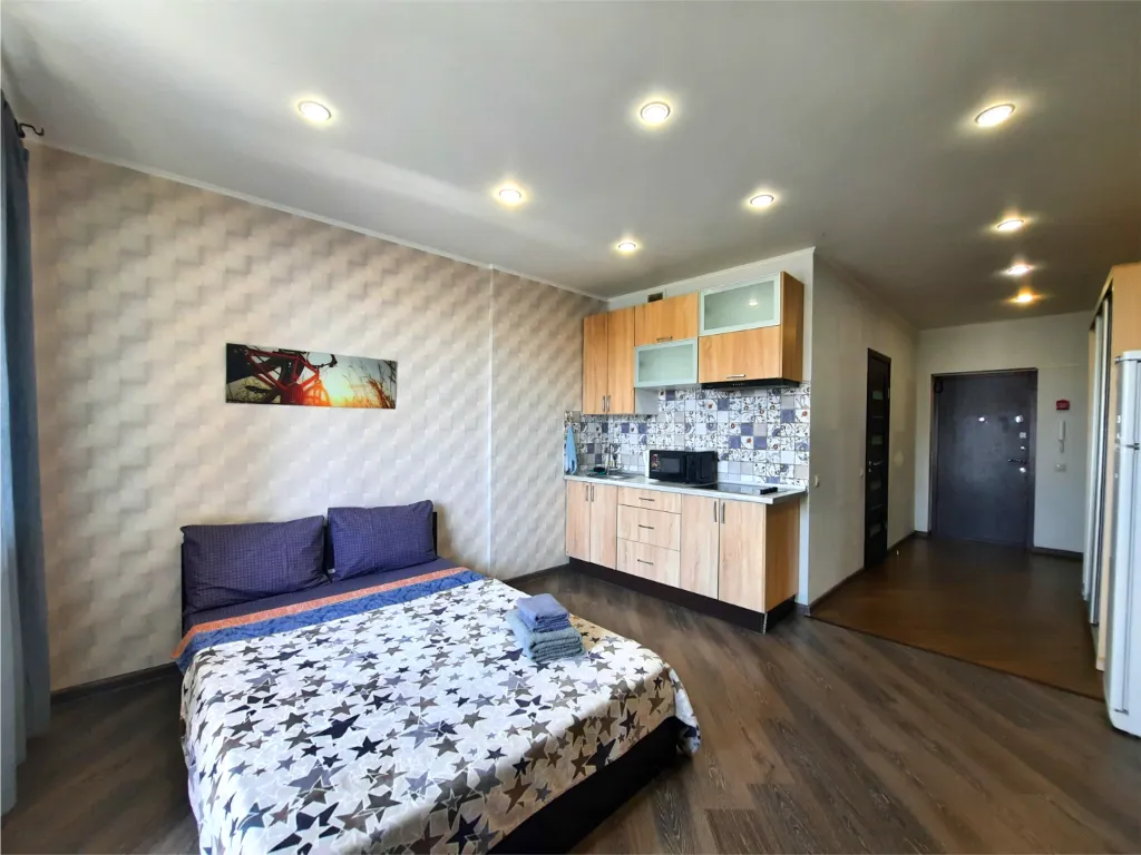 Просторная студия с лоджией — ваш новый комфортный дом