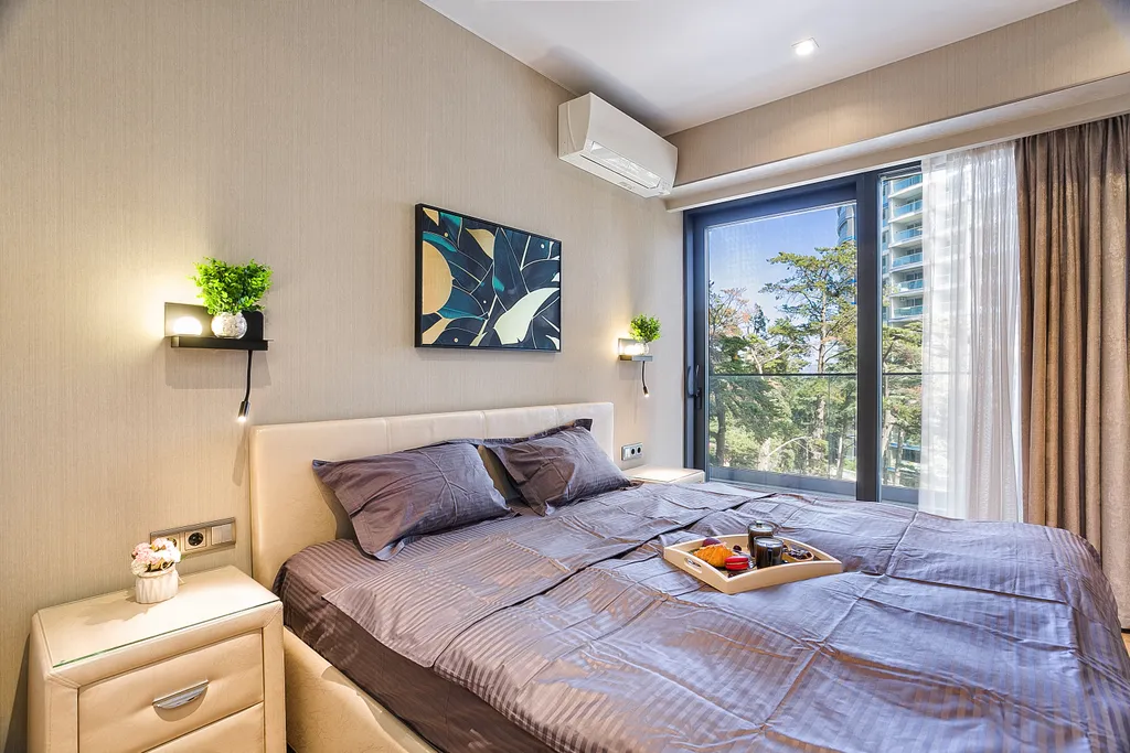 Квартира с террасой в Приморском парке с видом на лес и море