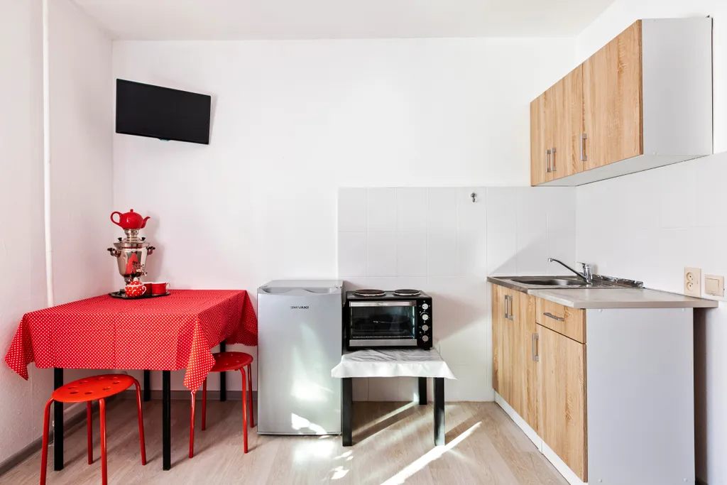 Квартира Квартира Эконом-студия для 1-2 туристов около аэропорта Внуково — Апрелевка