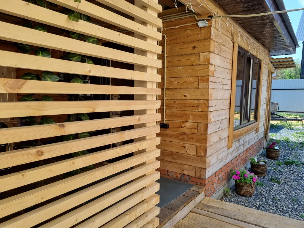 Дом, баня на дровах, Сибирский Чан