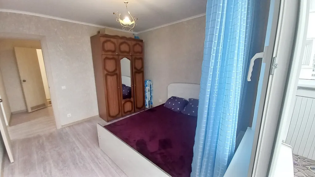 Квартира Просторная 2-комнатная квартира в спальном районе — Анапа