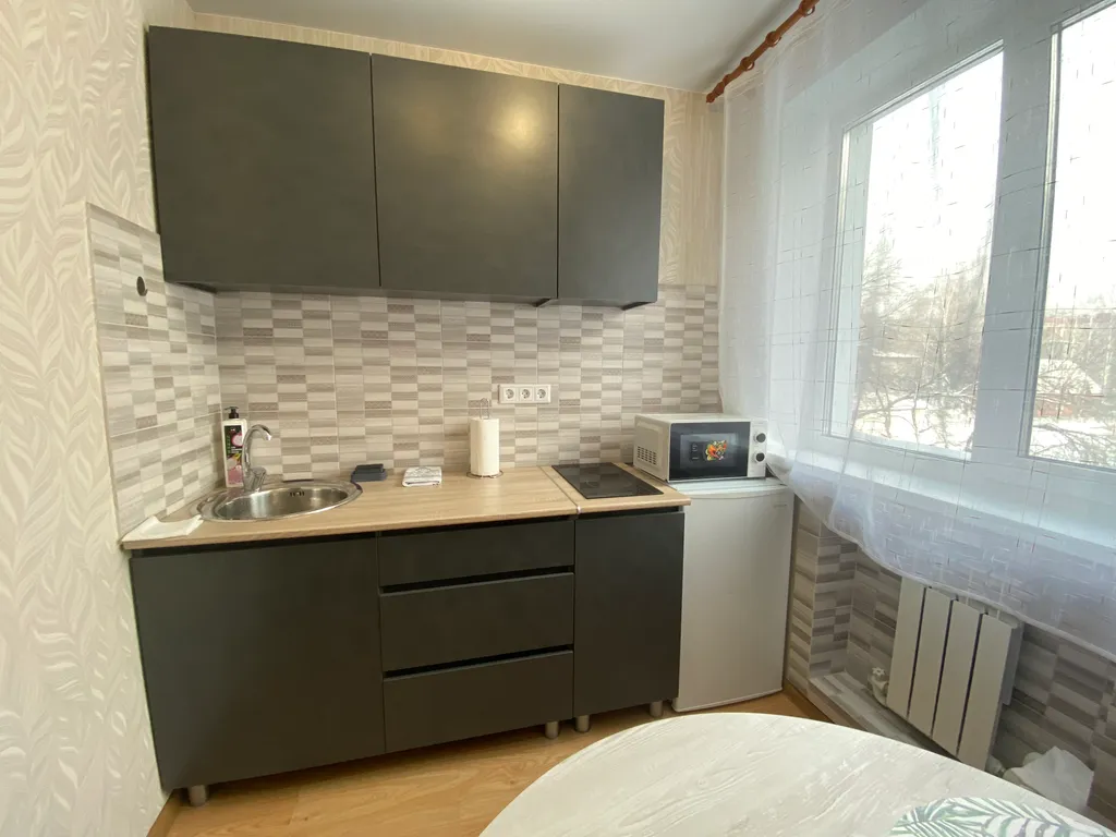 Светлая 1-комнатная квартира