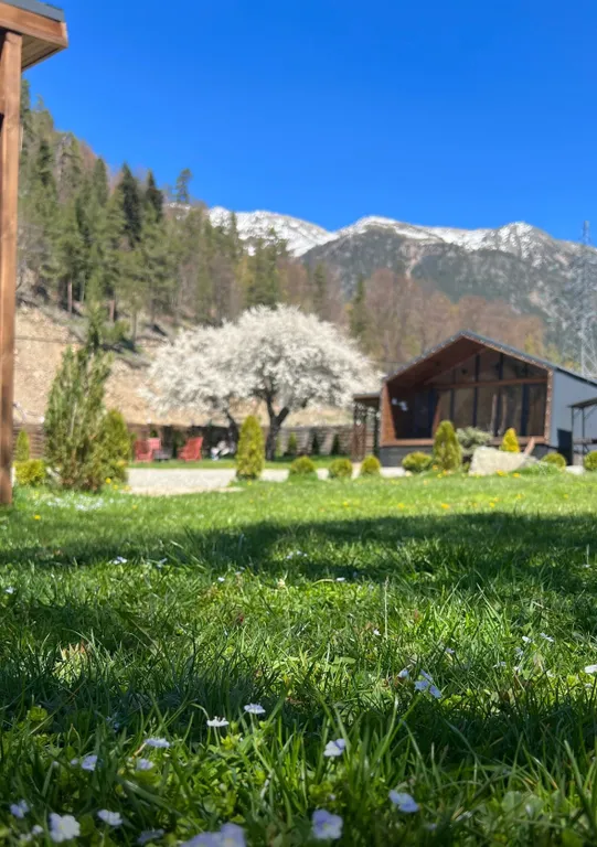 Уютный коттедж с видом на горы