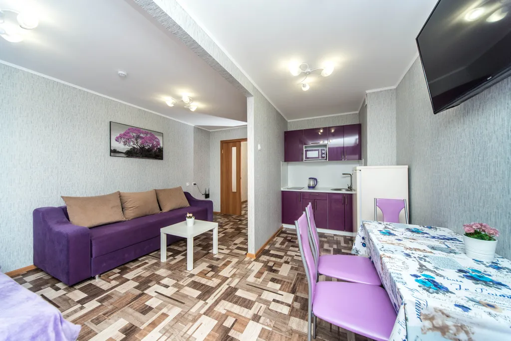 Квартира Квартира Студия на 17 этаже с красивым видом на город — Красноярск