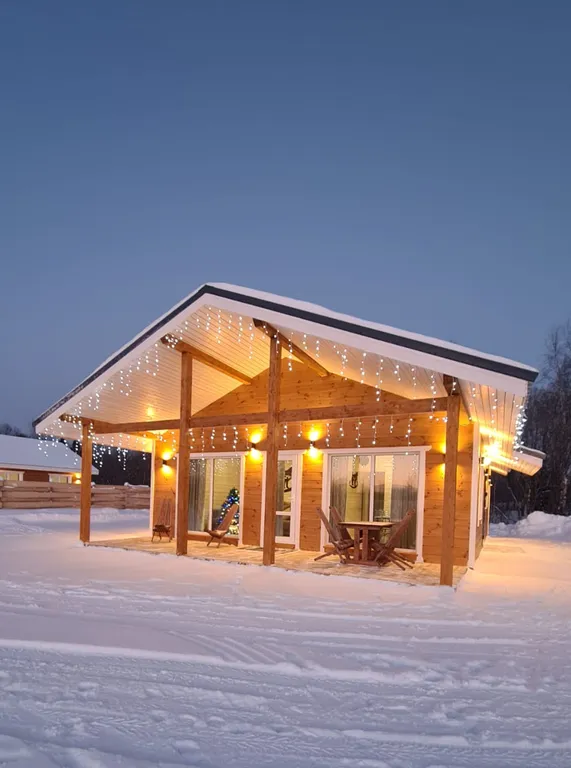 Гостевой дом с сауной и купелью, вблизи реки и Ладоги