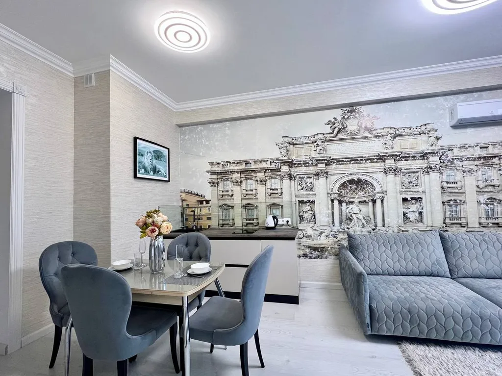 1-комнатная квартира в ЖК Лувр с видом на море и горы