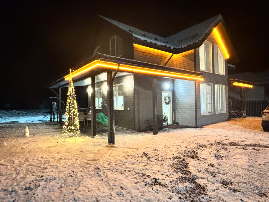 Шикарный дом в скандинавском стиле со всеми удобствами