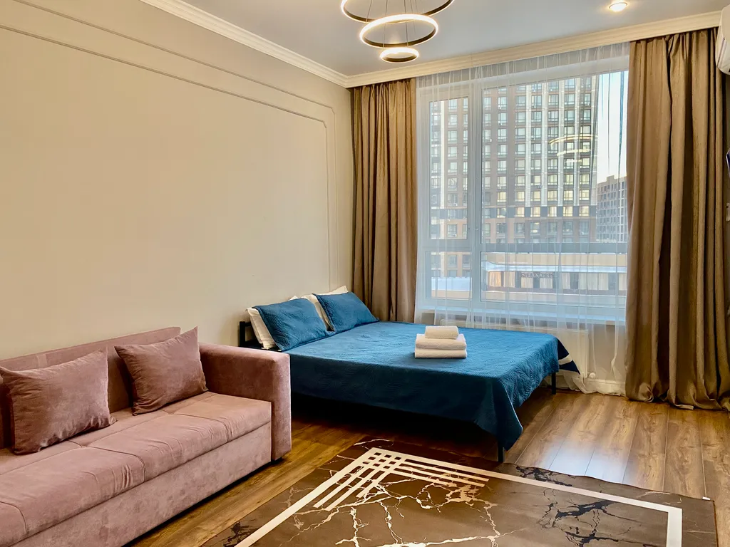 Центр левого берега Хан шатыр, ЖК Sat city.