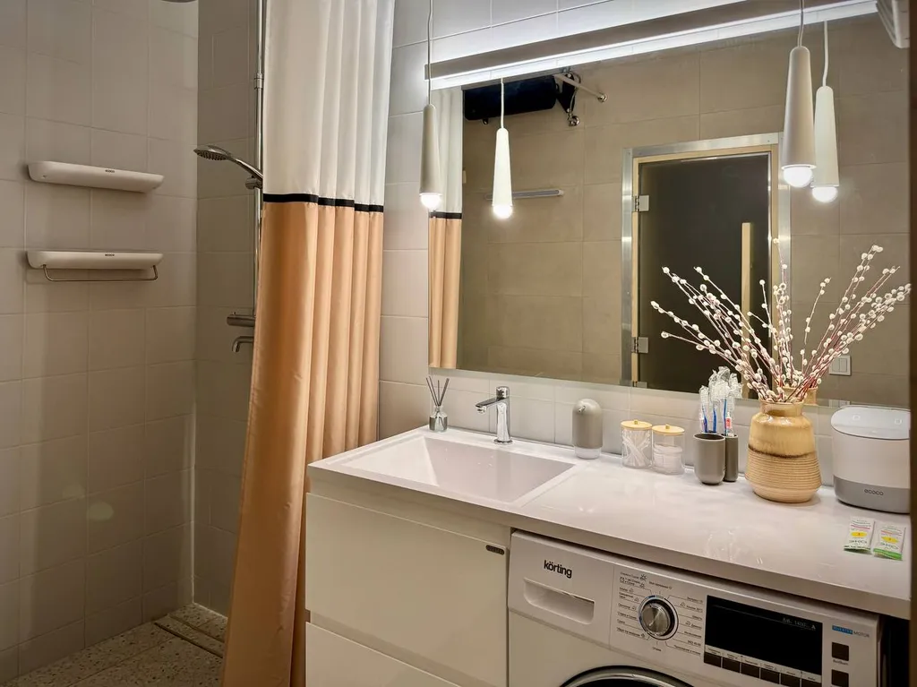 Новый домик с баней и камином