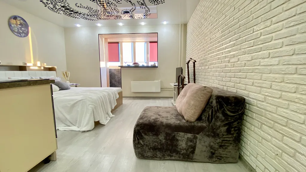 Уютная студия со свежим ремонтом в новом доме