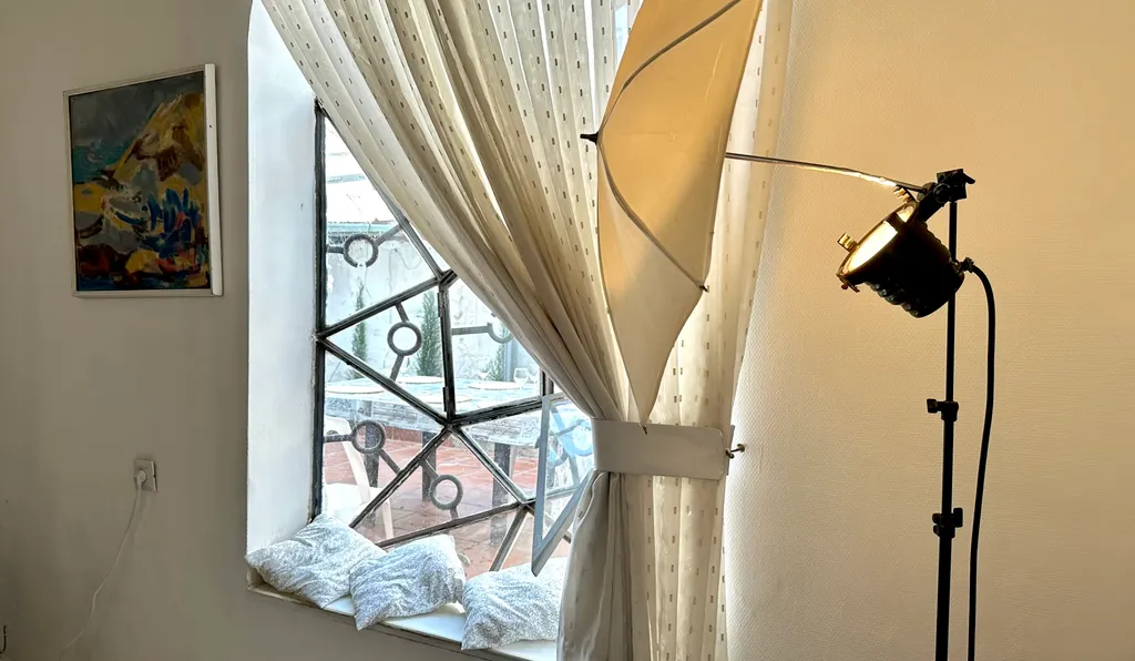 Винтажная квартира с отдельным входом и с большой зоной для барбекю