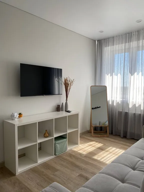 Современная двухкомнатная квартира в ЖК Кристалл