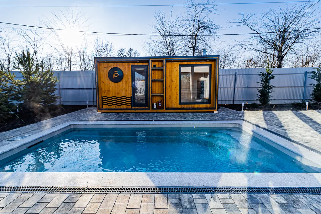 Уютный дом с подогреваемым бассейном