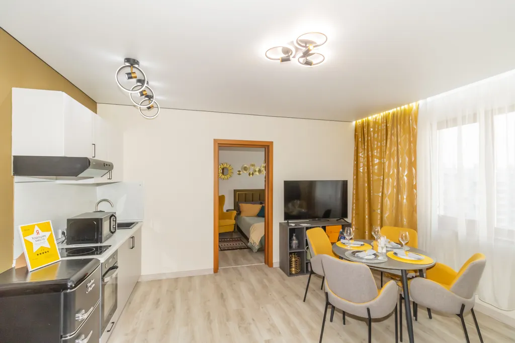 Апaртаменты Тропическое хаки в ​апарт-комплексе Виктория