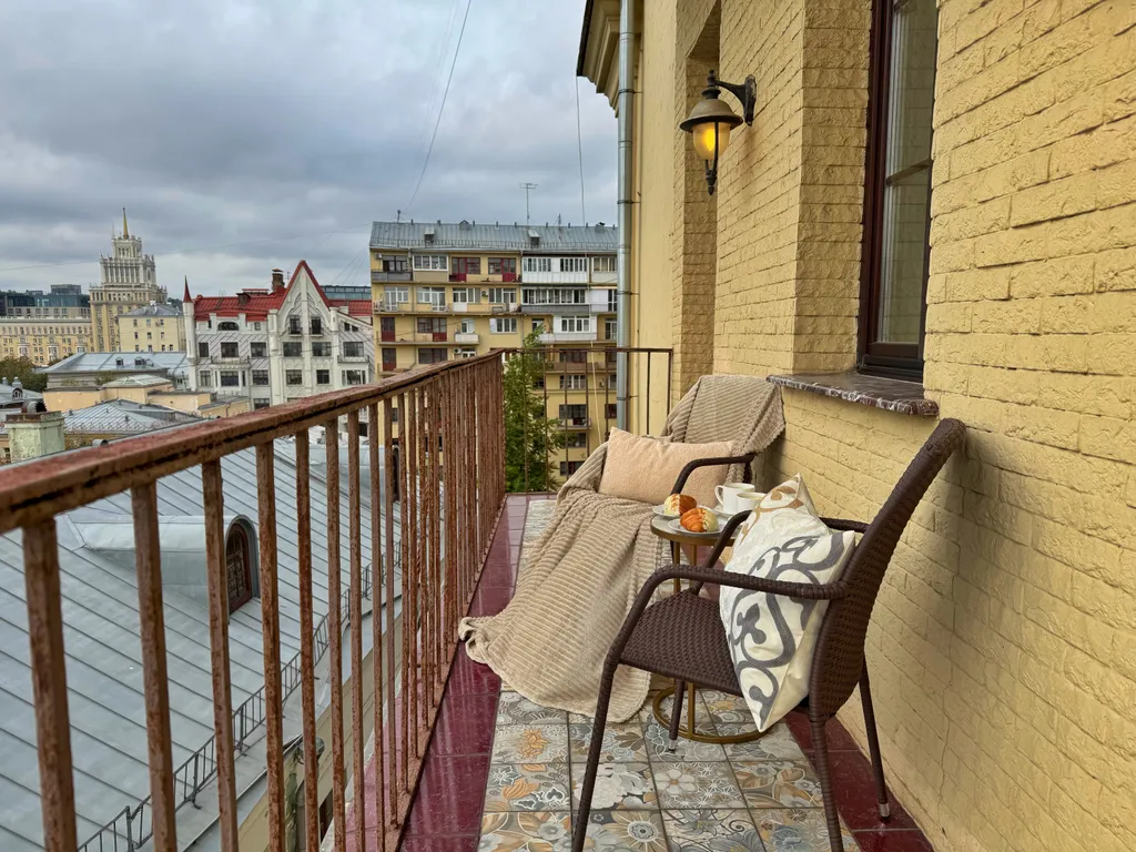 Квартира Квартира Эксклюзив в стиле Барокко Панорамные виды, м. Тверская/Охотный ряд — Москва