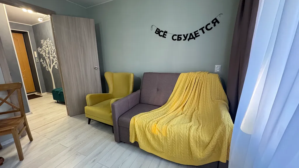 Уютная квартира на первом этаже