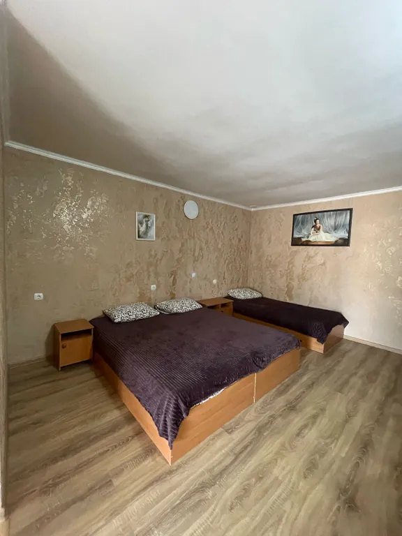 Просторный трехместный номер с бассейном и террасой