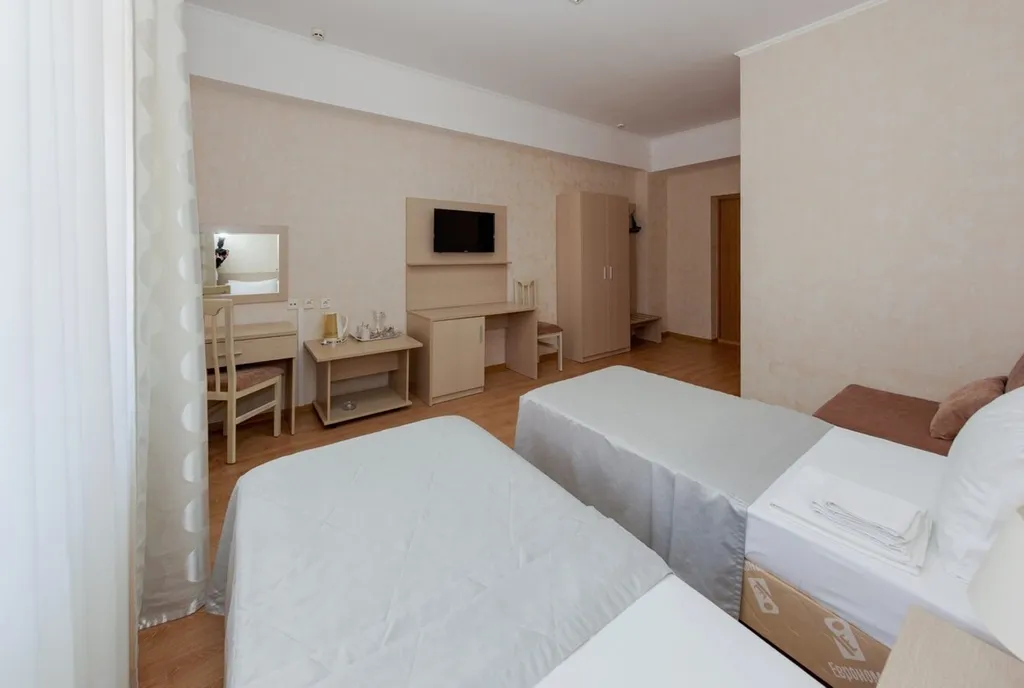 Квартира Стандарт 1 категории с балконом (корпус 4) — аренда посуточно в Анапа