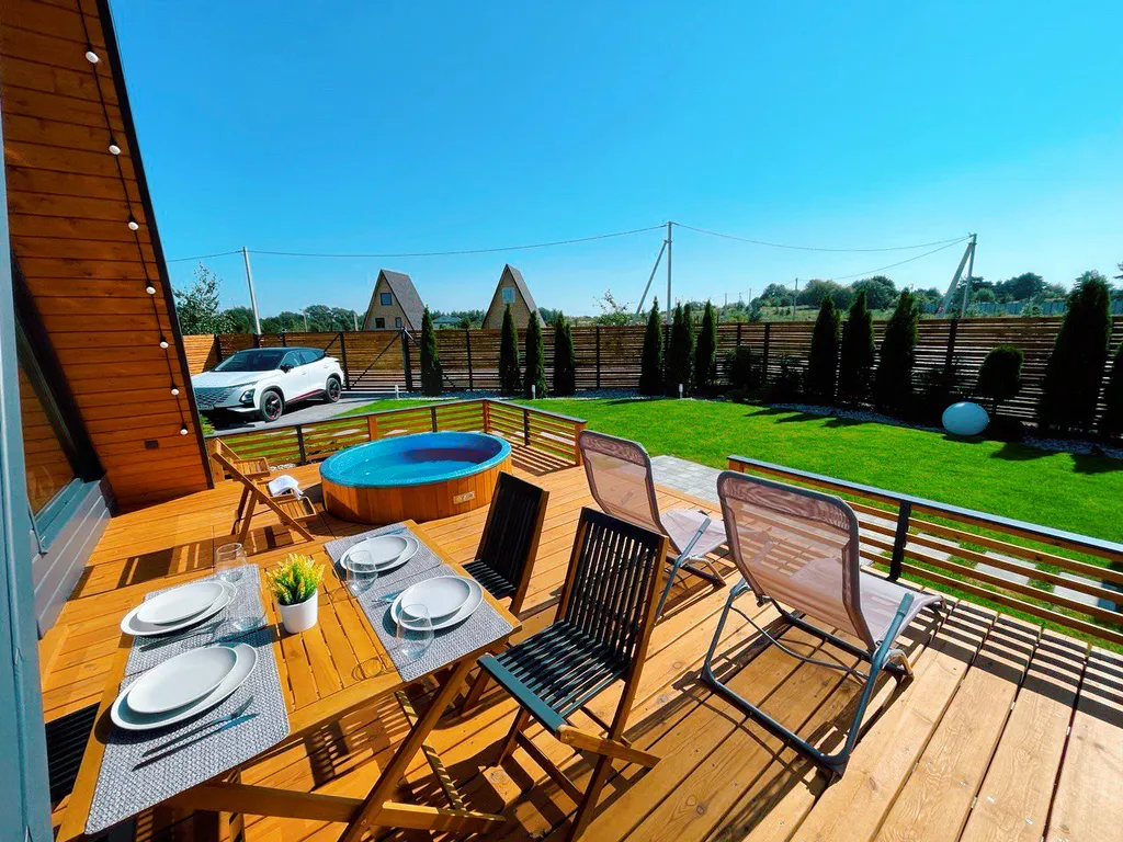 Стильный дом А-frame