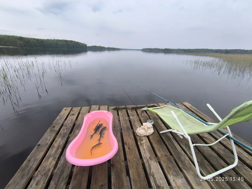 Дом на берегу с видом на Селигер