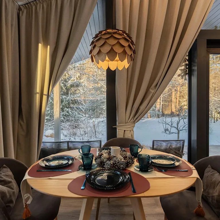 Коттедж Барнхаус на озере с видом на лес — Мичуринское