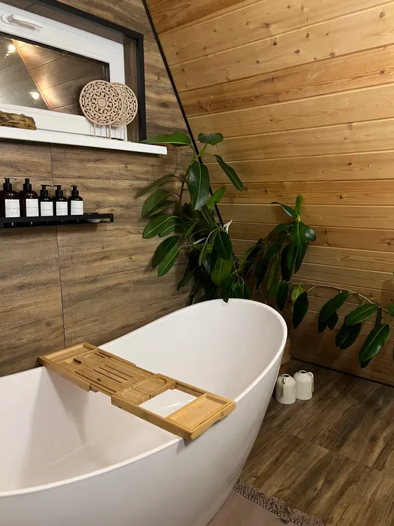 Дом с баней и чаном