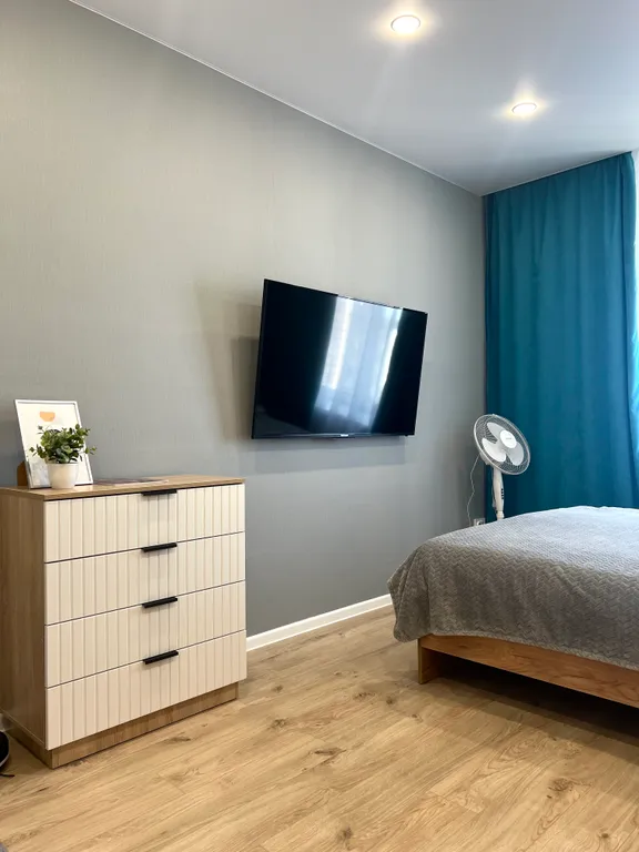 уютная квартира в новом доме.