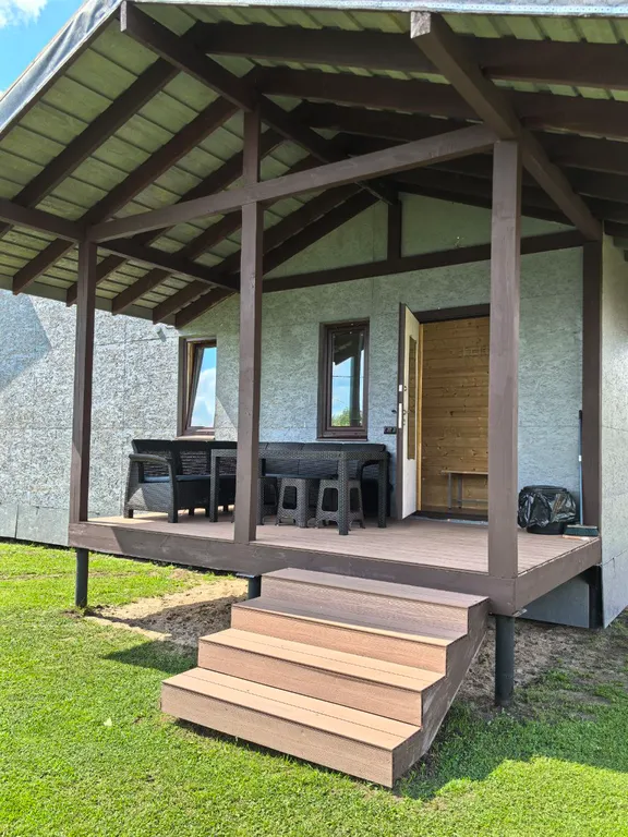 Коттедж Новый коттедж с русской баней на дровах — Тосно