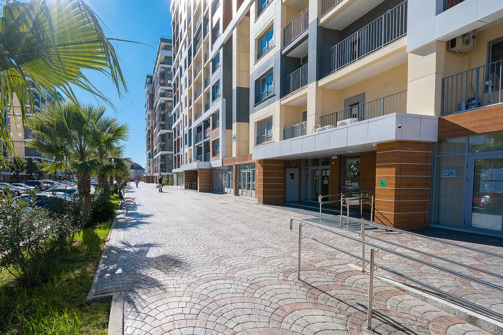 Большая комфортная квартира у моря в закрытом комплексе