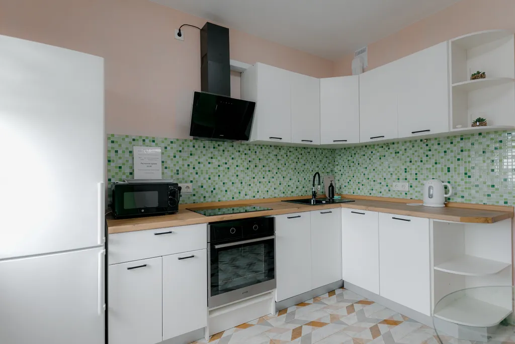 Изумрудная стильная квартира