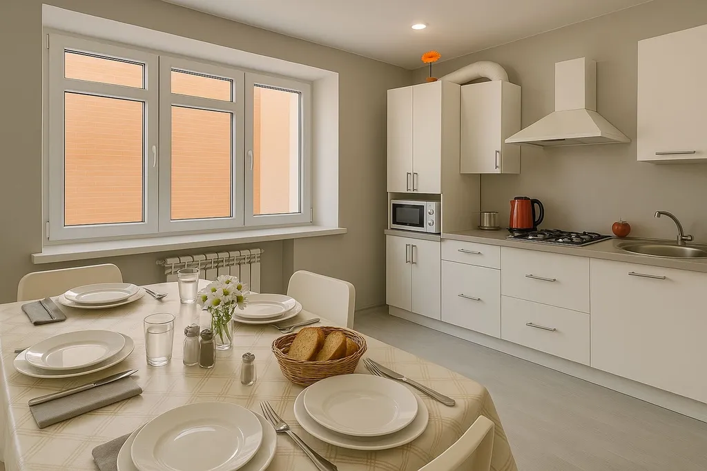 Стильная квартира с комплиментом от компании V-GOSTI!