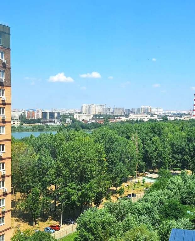 Трехкомнатная квартира с видом на Кубань