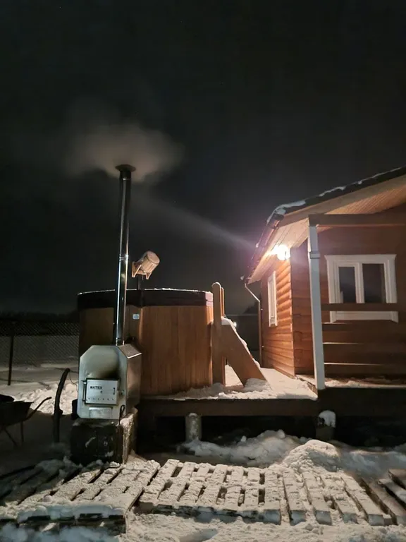 The поле - дом с баней и купелью без соседей